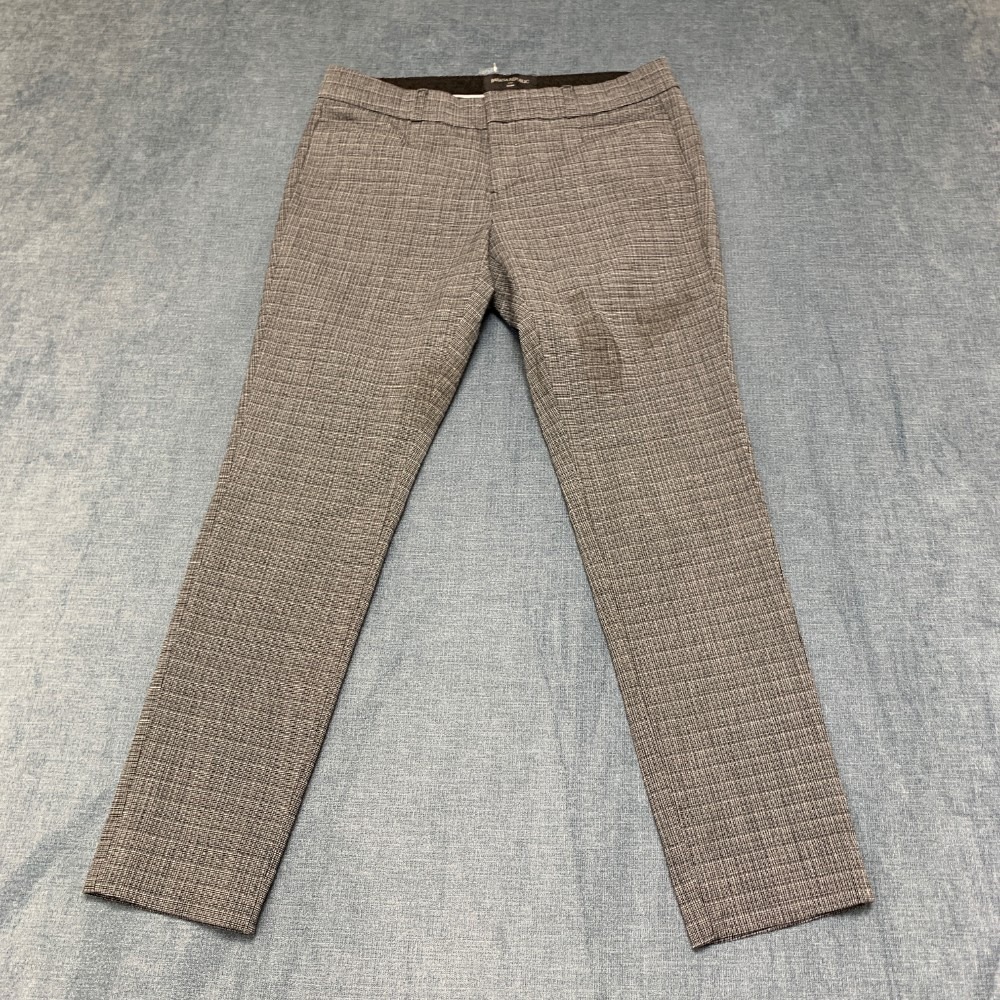 Banana Republic Sloan Chino Pants Womens Petite 2P Gray Stretch Business Formal